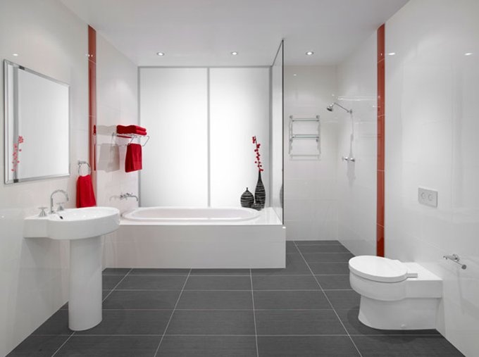 Bathrooms with Grey Colour Schemes